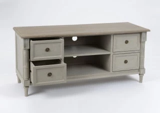 Meuble TV Bois Gris Edouard Amadeus Cades 6 Meuble TV Bois Gris Edouard Amadeus Cades â Image 4