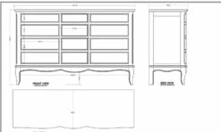 Commode 9 Tiroirs Maddy Beige 7 Commode 9 Tiroirs Maddy Beige -STYLE CAMPAGNE Boutique 018 Commode Maddy Beige 9 Tiroirs 3