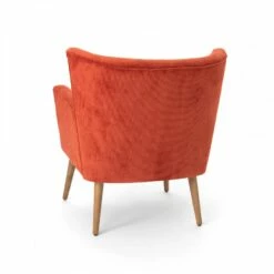 Fauteuil Velours Côtelé Terracotta Léon 8 Fauteuil Velours Côtelé Terracotta Léon -STYLE CAMPAGNE Boutique 035 1 Fauteuil Velours Cotele Terracootta Leon Amadeus Cades Deco Campagne Chic 3