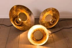 Lampe Samy Métal Champagne MM -STYLE CAMPAGNE Boutique 036 1 Lampe Samy Metal Champagne MM Amadeus Cades Deco Campagne Chic 5