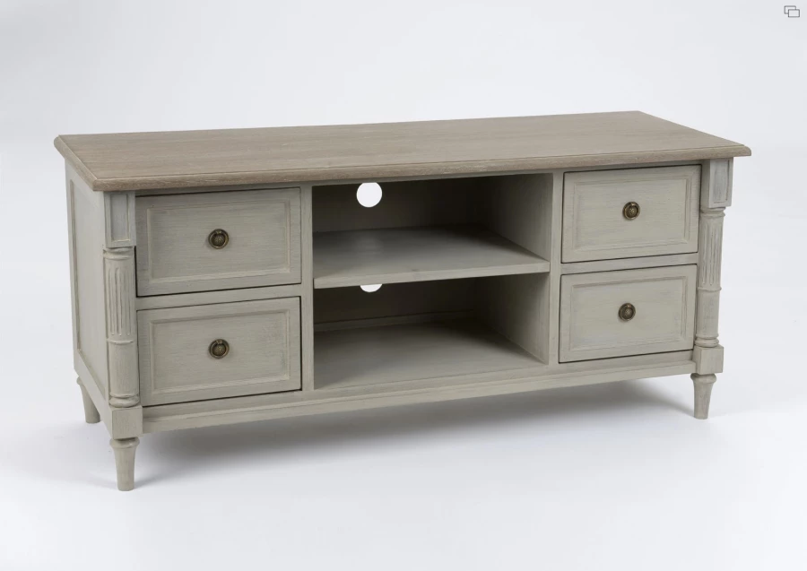 Meuble TV Bois Gris Edouard Amadeus Cades 3 Meuble TV Bois Gris Edouard Amadeus Cades