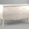 Commode 3 Tiroirs Murano Blanc -STYLE CAMPAGNE Boutique 045 Commode 3 Tiroirs Murano Blanc