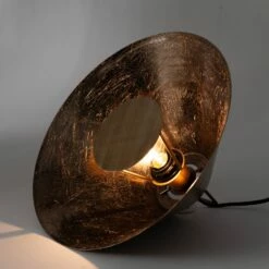 Lampe Samy Métal Champagne MM -STYLE CAMPAGNE Boutique 046 1 Lampe Samy Metal Champagne MM Amadeus Cades Deco Campagne Chic 3