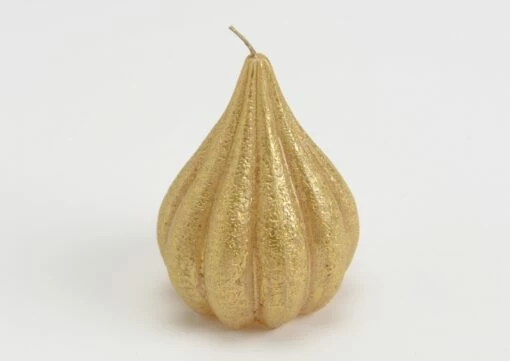 6 Bougies Poire Or H10cm 4 6 Bougies Poire Or H10cm -STYLE CAMPAGNE Boutique 069 1 Bougie Poire Or Noel Amadeus Cades Deco Campagne Chic
