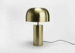 Lampe Bolet Dorée