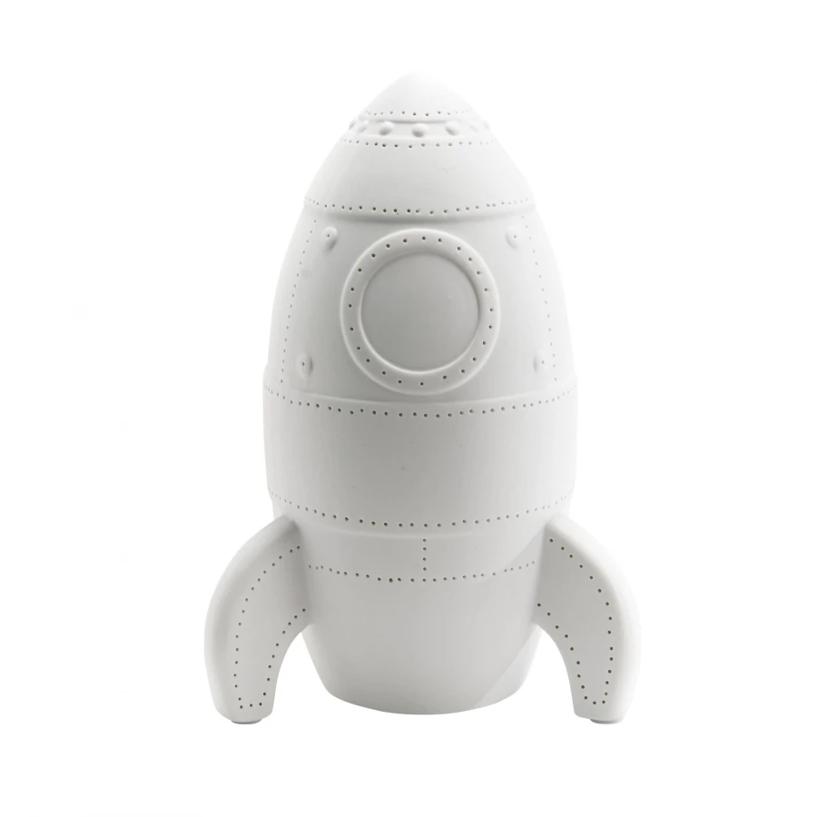 Lampe Fusée Porcelaine 4 Lampe Fusée Porcelaine – Image 2