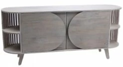 Devant 52 Buffet Bas Fuji Manguier Naturel Blanchi *NOUVEAU*