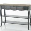 Console Bois Gris Naturel Maddy GM Amadeus -STYLE CAMPAGNE Boutique 098 Console Maddy GM