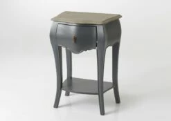 Devant -STYLE CAMPAGNE Boutique 099 1 Chevet 1 Tiroir Murano Celeste Amadeus cades Deco Campagne Chic