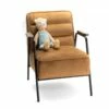 Fauteuil Velours Hutch Beige Enfant 1 Fauteuil Velours Hutch Beige Enfant -STYLE CAMPAGNE Boutique 104 1 Fauteuil Hutvh Enfant Velours Beige Amadeus Cades Deco Campagne Chic