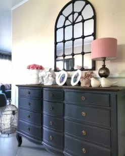 Commode 9 Tiroirs Maddy Grise -STYLE CAMPAGNE Boutique 151 1 Commode 9 Tiroirs Maddy Grise Amadeus Cades Design Deco Campagne Chic 3