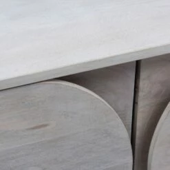 Bibliothèque Fuji Manguier Naturel Blanchi *NOUVEAU* -STYLE CAMPAGNE Boutique 194 1 Bibilotheque Fuji Manguir Naturel Grise Amadeus Cades Deco Campagne Chic 3