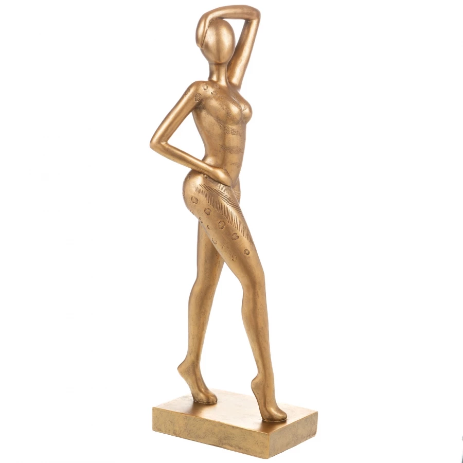 Statue Femme Julian Dorée H80cm 3 Statue Femme Julian Dorée H80cm