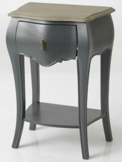 Devant 50 Chevet 1 Tiroir Murano Celeste