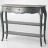 Console Bois 1 Tiroir Murano Celeste GM Amadeus -STYLE CAMPAGNE Boutique 299 Console 1 Tiroir Murano Celeste