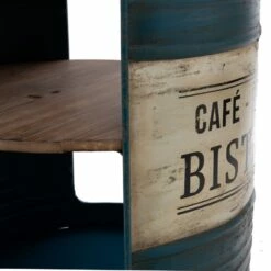 Table De Bar Tonneau Indus Métal Bois 9 Table De Bar Tonneau Indus Métal Bois -STYLE CAMPAGNE Boutique 374 1 Bar Comptoir Tonneau Indus Metal Bois Amadeus Cades Deco Campagne Chic 3