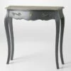 Console Bois 1 Tiroir Murano Celeste Amadeus -STYLE CAMPAGNE Boutique 379 Console 1 Tiroir Murano Celeste