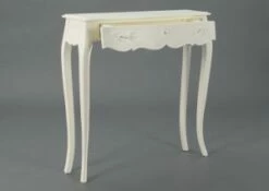 Console Bois Blanc 1 Tiroir Murano Amadeus -STYLE CAMPAGNE Boutique 389 Console 1 Tiroir Murano 2