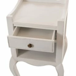 Bout De Canapé 1 Tiroir Loberon Blanc -STYLE CAMPAGNE Boutique 411 1 Bout de Canape 1 Tiroir Loberon Blanc Amadeus cades Deco campagne Chic