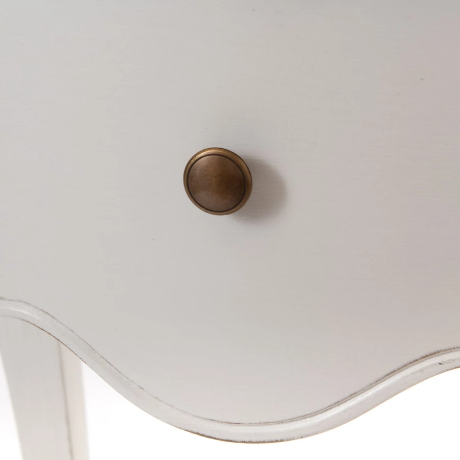 Chevet 1 Tiroir Loberon Blanc Chêne 5 Chevet 1 Tiroir Loberon Blanc Chêne – Image 3