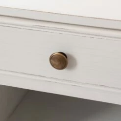 Bout De Canapé 1 Tiroir Loberon Blanc -STYLE CAMPAGNE Boutique 415 1 Bout de Canape 1 Tiroir Loberon Blanc Amadeus cades Deco campagne Chic