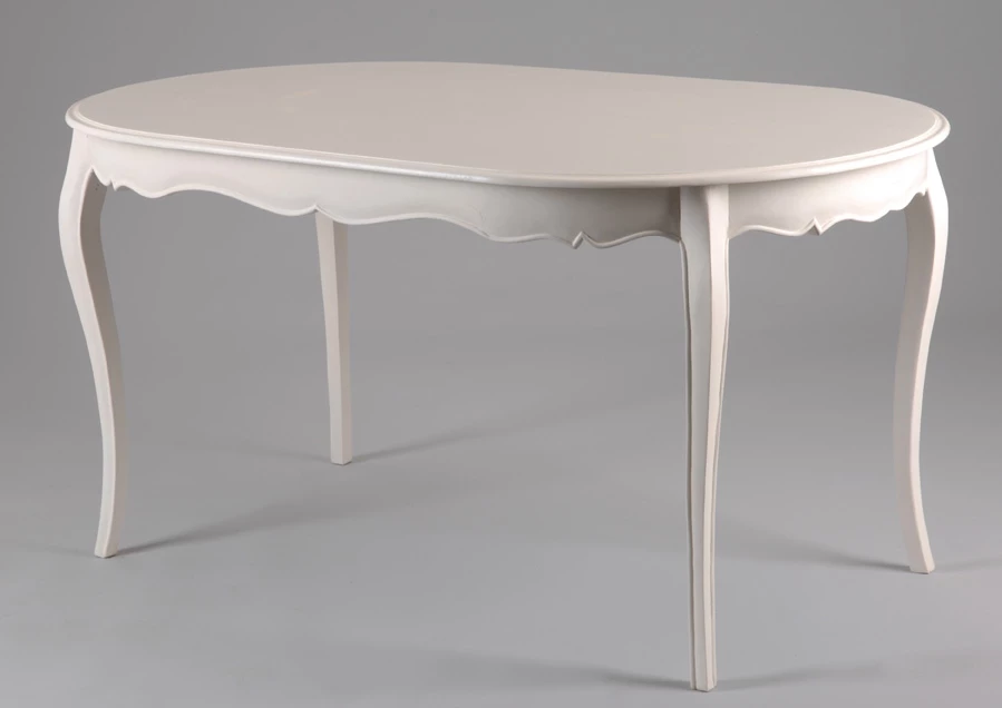 Table à Manger Ovale Murano Blanc Amadeus 3 Table à Manger Ovale Murano Blanc Amadeus