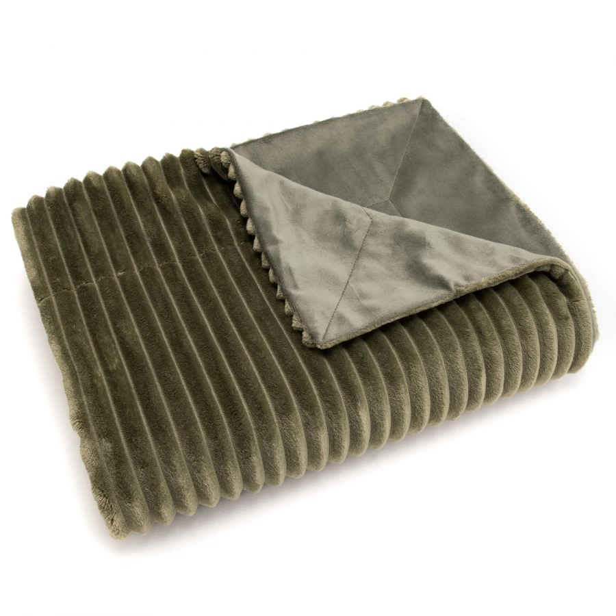 Plaid Sultan Kaki 130x170 3 Plaid Sultan Kaki 130x170