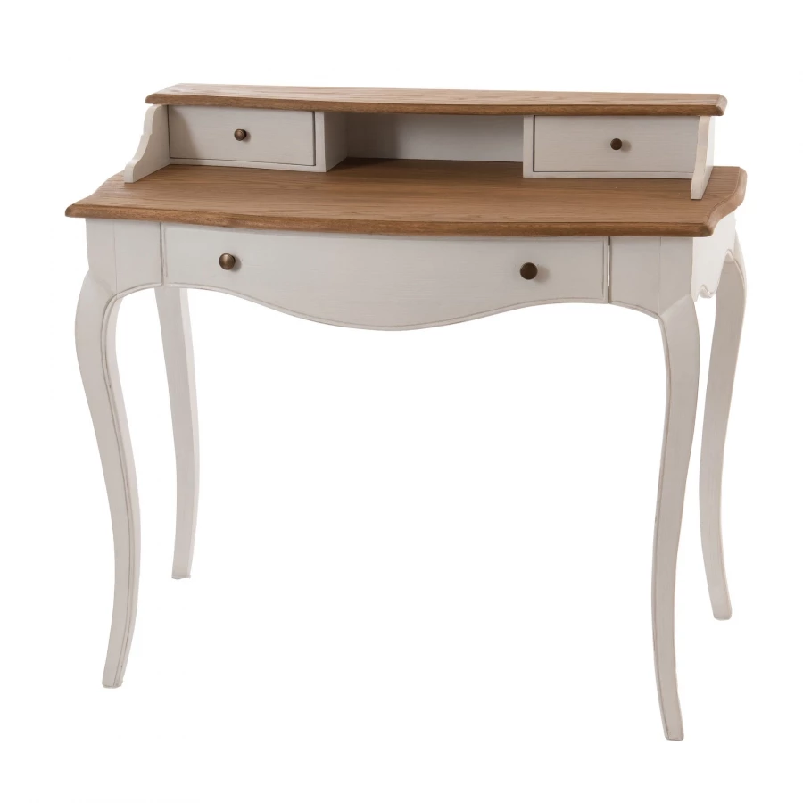 Bureau Loberon Blanc Chêne 3 Bureau Loberon Blanc Chêne