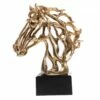 Tête De Cheval Colorado Doré H40cm -STYLE CAMPAGNE Boutique 483 1 Tete de Cheval Colorado Dore Amadeus Cades Deco Campagne Chic