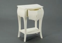 Chevet 1 Tiroir Murano Blanc -STYLE CAMPAGNE Boutique 504 Chevet 1 Tiroir Murano Blanc 2