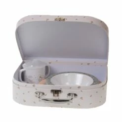 Coffret Valisette Dejeuner Louison Enfant -STYLE CAMPAGNE Boutique 535 1 Coffret Valise Dejeuner Louison 5 Pieces Enfant Amadeus cades Deco Campagne Chic 8