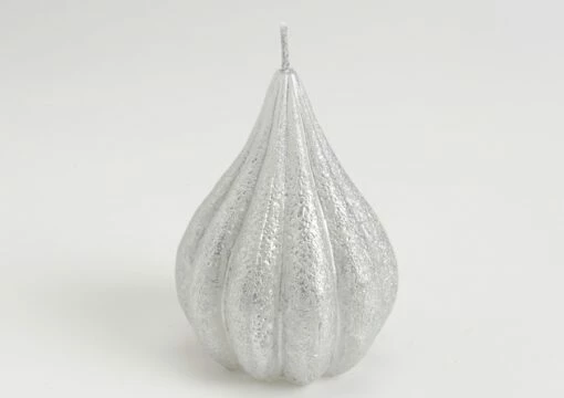 6 Bougies Poire Argent H10cm 3 6 Bougies Poire Argent H10cm -STYLE CAMPAGNE Boutique 543 1 Bougie Poire Argent Noel Amadeus cades Deco Campagne Chic