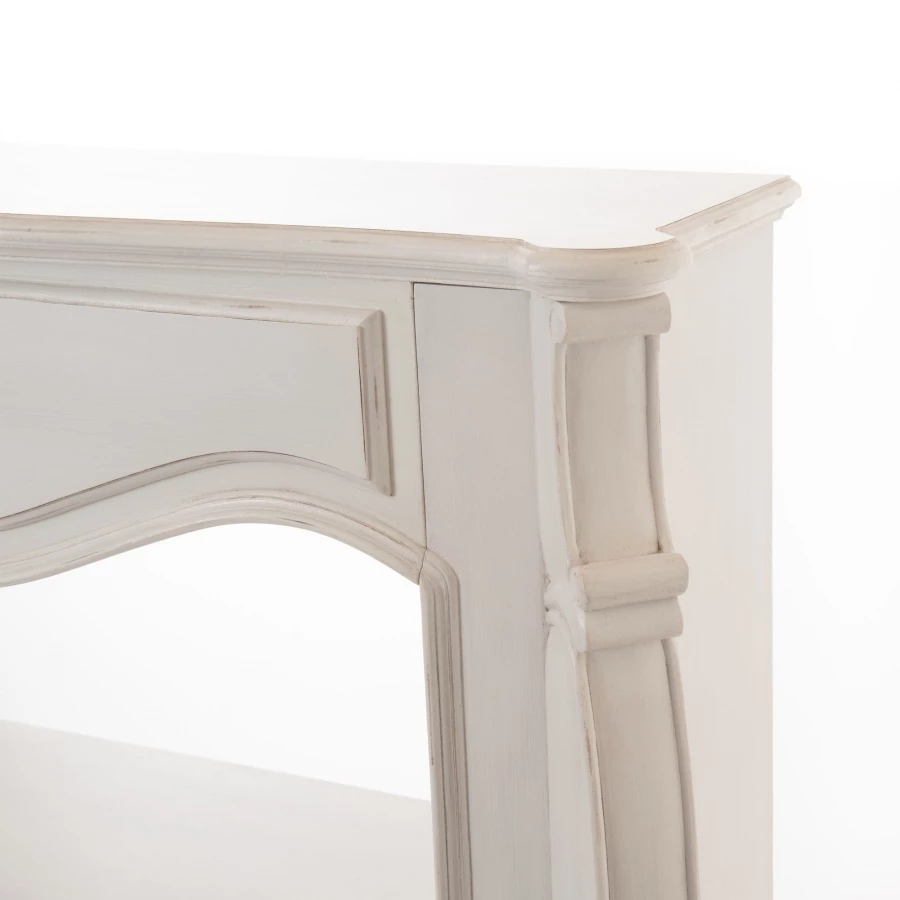 Manteau De Cheminée Loberon Blanc 4 Manteau De Cheminée Loberon Blanc – Image 2