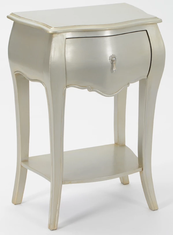 Chevet 1 Tiroir Murano Silver 3 Chevet 1 Tiroir Murano Silver