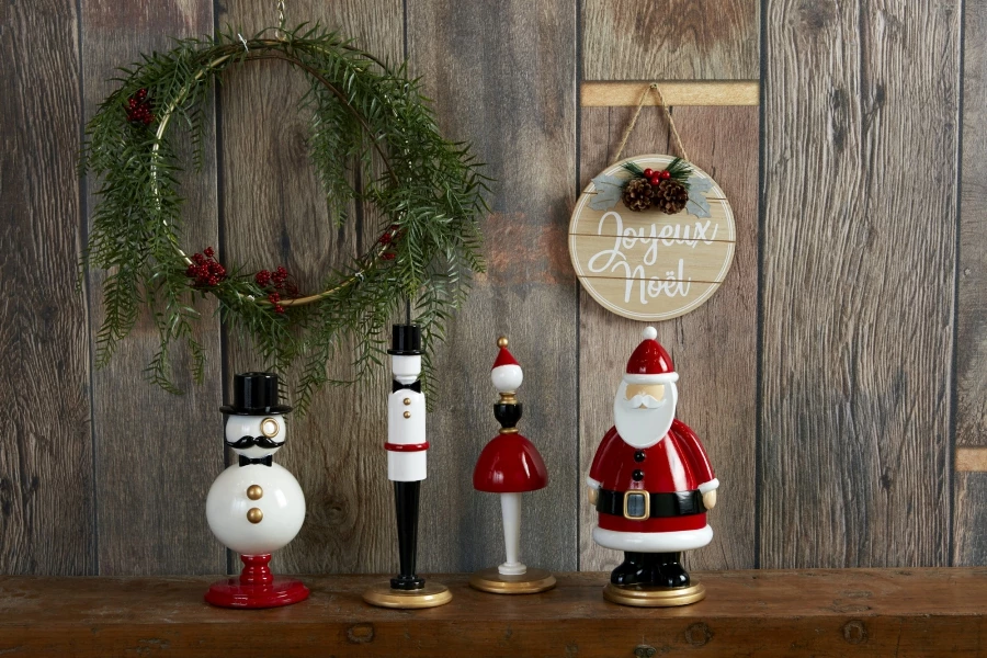 Bonhomme De Neige Moderne H26cm 4 Bonhomme De Neige Moderne H26cm – Image 2