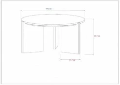 Table Basse Ronde Bois Marbre Blanc Denali ø70cm -STYLE CAMPAGNE Boutique 650 1 Table Basse Ronde Bois Marbre Blanc Denali Amadeus Cades Deco Campagne Chic 2