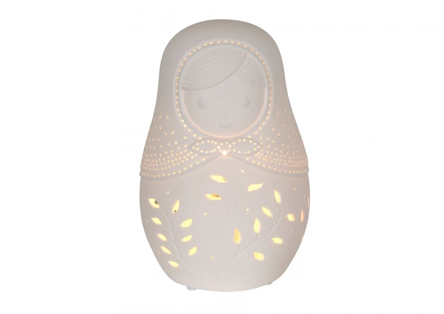 Lampe Babouchka Porcelaine 46cm 3 Lampe Babouchka Porcelaine 46cm