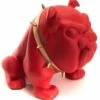 Bulldog Collier Rouge Mat PM (Outdoor) 2 Bulldog Collier Rouge Mat PM (Outdoor) -STYLE CAMPAGNE Boutique 674 1 Bulldog Collier Rouge Mat PM Outdoor Amadeus Cades Deco Campagne Chic