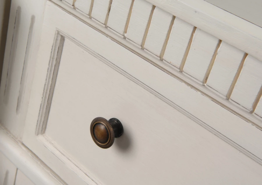 Commode 4 Tiroirs Leonie Blanc 5 Commode 4 Tiroirs Leonie Blanc – Image 3