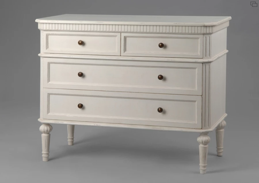 Commode 4 Tiroirs Leonie Blanc 3 Commode 4 Tiroirs Leonie Blanc