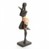 Statue Femme Almeria Marron Amadeus Cades Deco