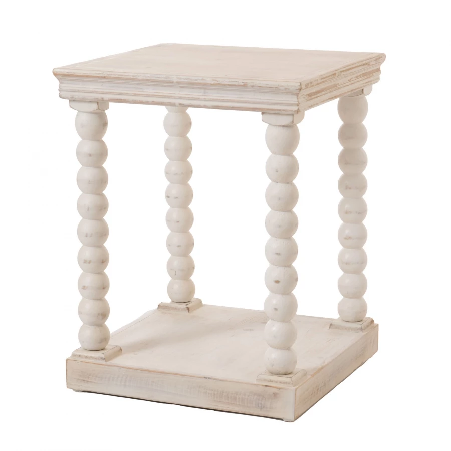 Bout De Canapé Perla Pin Blanchi 3 Bout De Canapé Perla Pin Blanchi