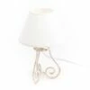 Lampe Métal Blanc Chevet Antoinette (x 2)