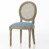 Chaise Médaillon (4 Couleurs) -STYLE CAMPAGNE Boutique 713 1 Chaise Medaillon Bleu Dossier Canne Amadeus cades Deco Campagne Chic