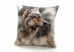2 Coussins Loup 45x45