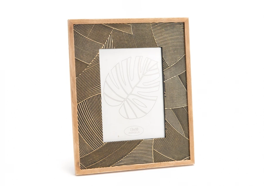 Cadre Photo Léon Végétal Bois 3 Cadre Photo Léon Végétal Bois