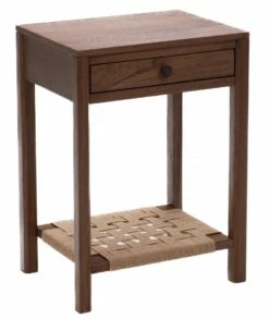 Chevet 1 Tiroir Daphné Bois Cordes