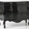 Commode Spectaculaire Laqué Noir -STYLE CAMPAGNE Boutique 809 1 Commode Spectaculaire Laque Noir Amadeus Cades Design Deco Campagne Chic 2