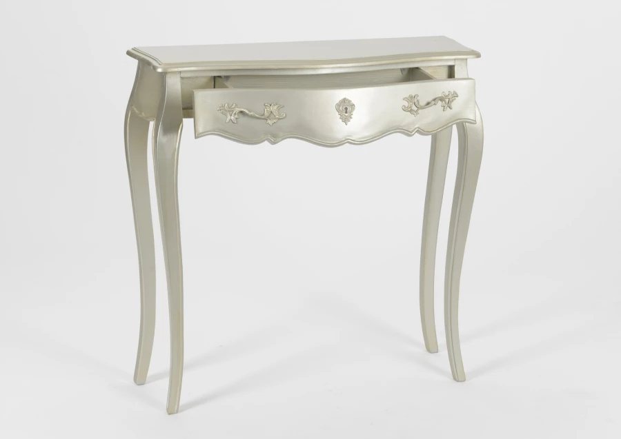 Console Bois 1 Tiroir Murano Silver Amadeus 4 Console Bois 1 Tiroir Murano Silver Amadeus – Image 2
