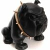 Bulldog Collier Noir Mat PM (Outdoor) 2 Bulldog Collier Noir Mat PM (Outdoor) -STYLE CAMPAGNE Boutique 857 1 Bulldog Collier Noir Mat Outdoor Amadeus Cades Deco Campagne Chic